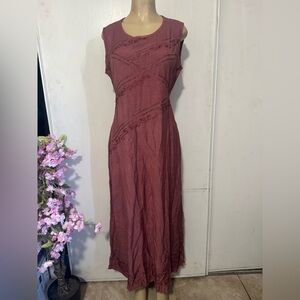 24 karat Elegant Sleeveless  Maxi Dress